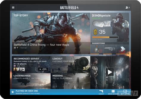 Battlelog / Battlefield 4.